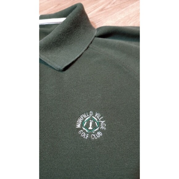 VTG Y2K Adidas Muirfield Village Polo Shirt Mens Extra Large Green Climalite XL* - Picture 7 of 16